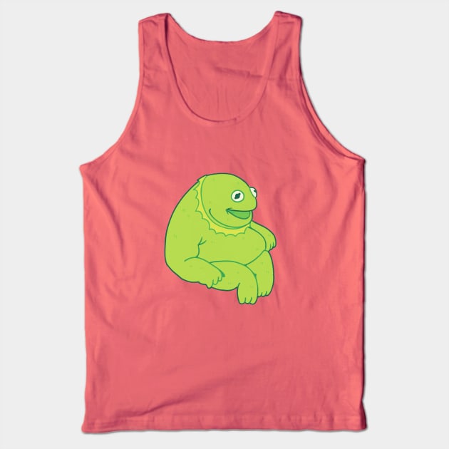 Fat Kermit Tank Top by Tina's Tees